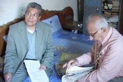 مع-الباحث-الحاج فاضل السعد-وحديث-عن-كروية-الارض-2005-الفيحاء-2