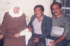 مع-الشاعرة-مريم-الصيفي-والناقد-مقداد-مسعود-اواخر-التسعينيات