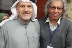 في مهرجان الحسيني الصغير بكربلاء مع الاستاذ حسين المسلم/الكويت