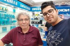 مع ولدي المهندس المهدي 2019