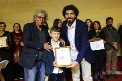 مع الفنان قاسم اسطنبولي وولده محمد المسرح الوطني لبنان 2019