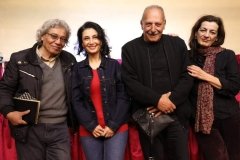 سوزان بو علي وصلاح عطوي لبنان وآنا من اسبانيا لجنة الحكم في مهرجان مونودراما المرأة الدولي 2019