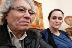 مع الفنانة آنا بالما (اسبانيا) 2019