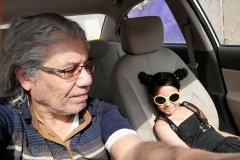 مع القمر مريم حفيدتي