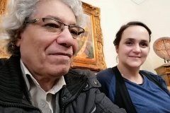 مع الفنانة البرتغالية آنا بالما لبنان 2019